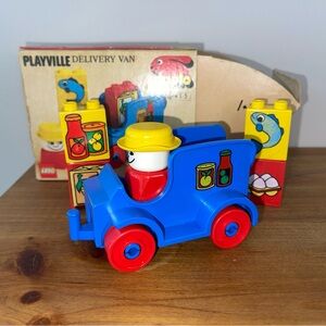 Lego Duplo 1-5 Yr playville vintage 1979 Delivery man player 2623 original box